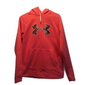 Under ARMOUR Pink & Camo Hoodie NWOT